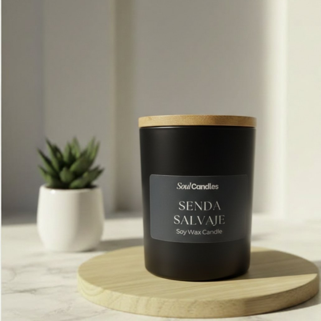 Noir Candle by Soul Candles